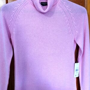 Sutton Studio 100% Cashmere Turtleneck Sweater